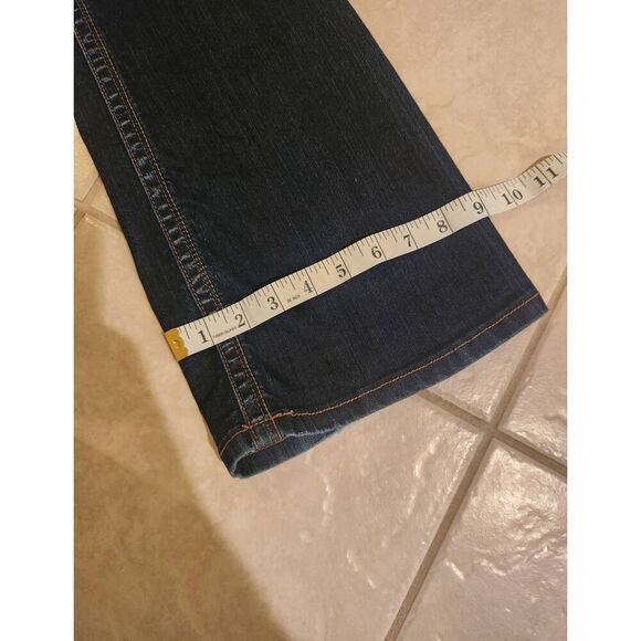 Silver Suki Jeans bootcut Low-Rise Y2k womens size 29x32 embroidered dark wash - Picture 6 of 11